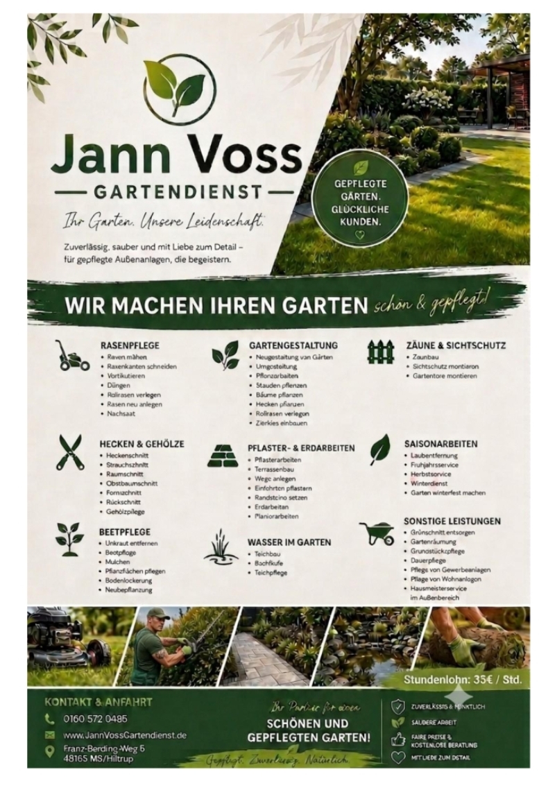 Logo von Jannvossgartendienst