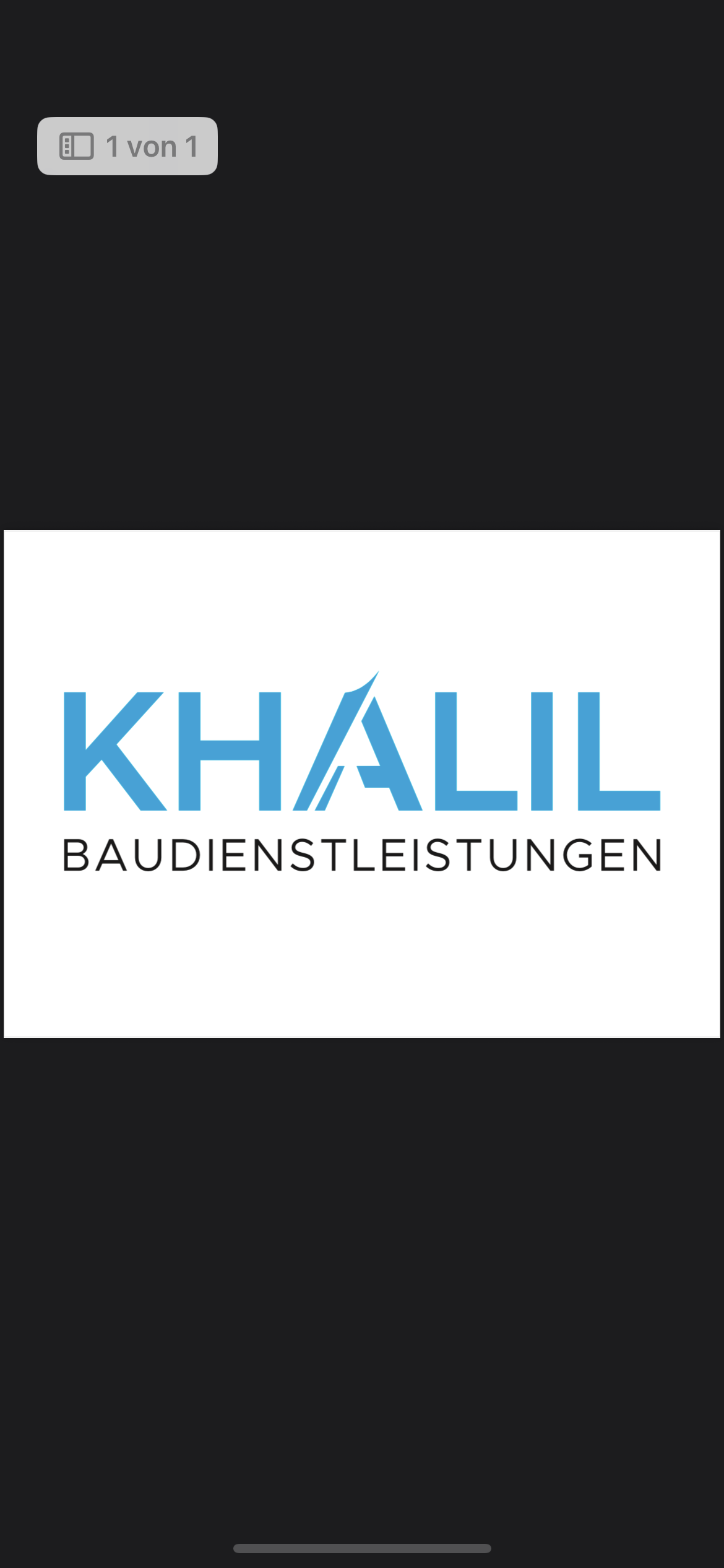 Logo von Khalil Baudienstleistungen