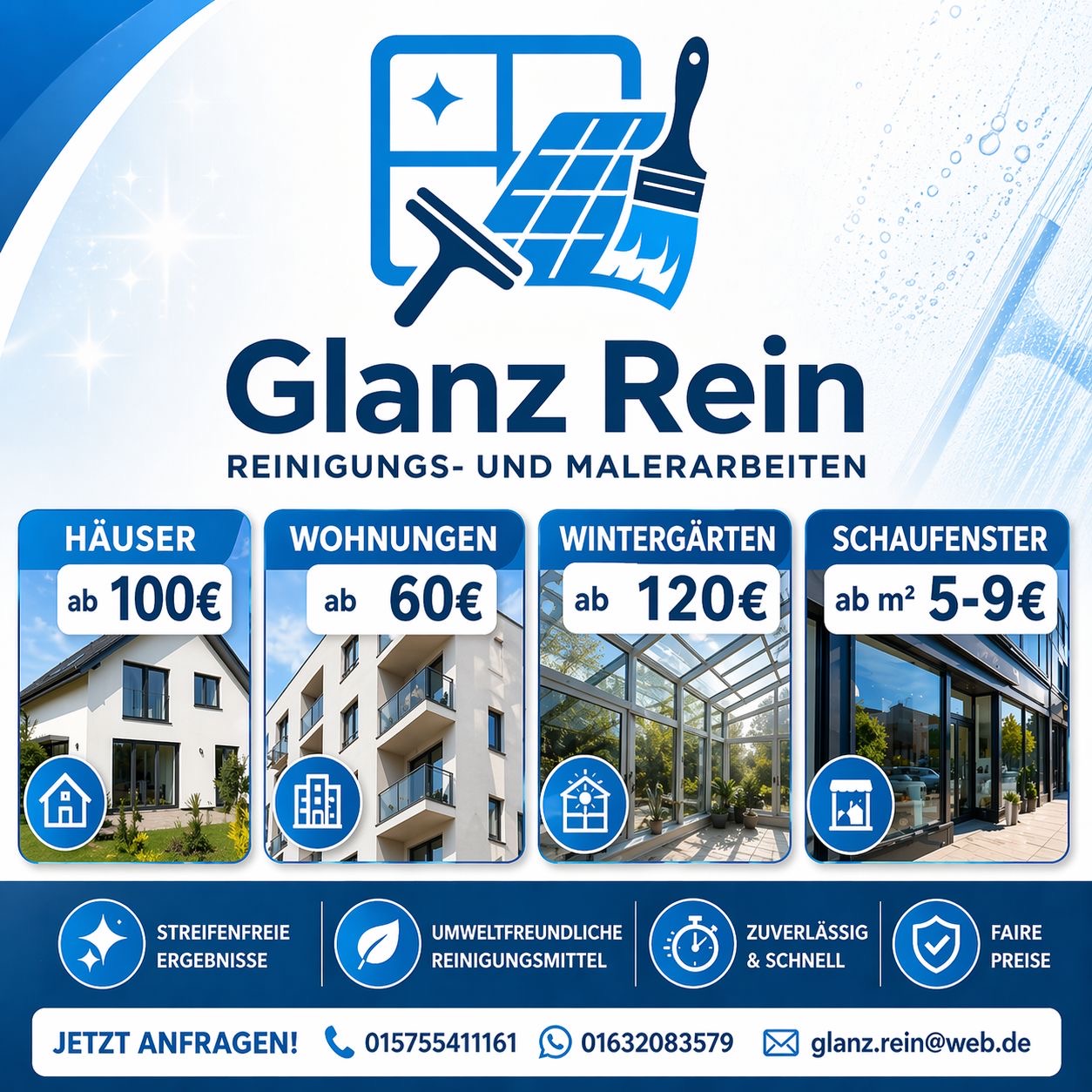 Referenz 3 von GlanzRein Reinigungs- und Malerarbeiten