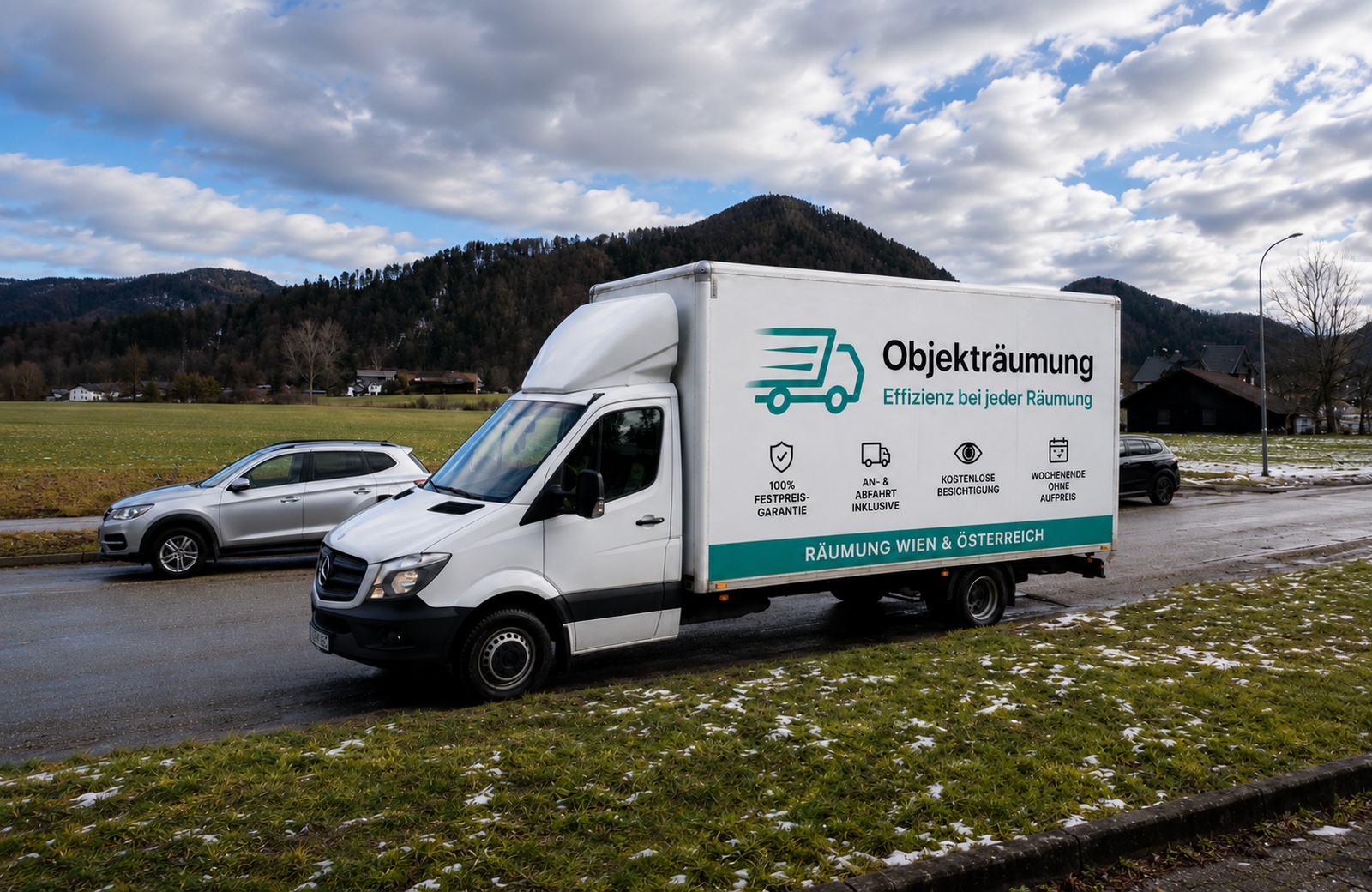 Referenzbild von Objekträumung